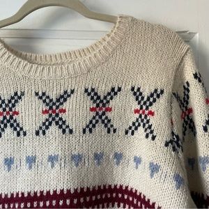 Old Navy Patterned Sweater | Large